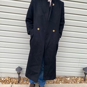 Long, Black, Fancy Coat